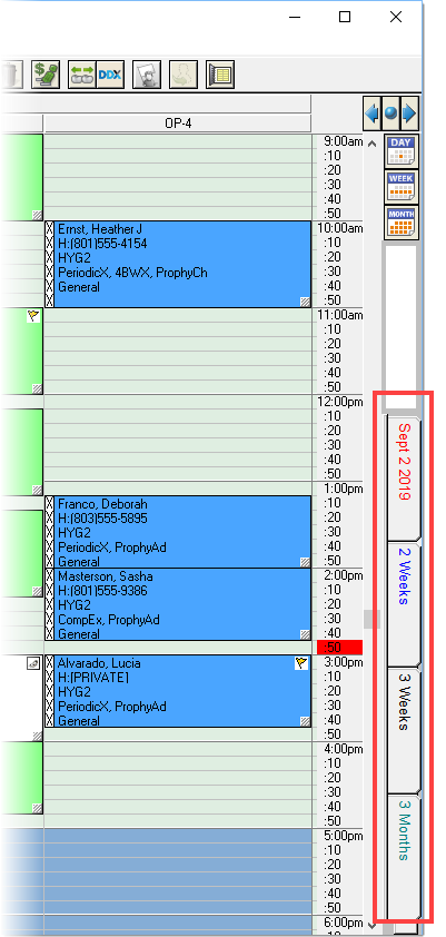 Customizing Flip Tabs In The Appointment Book The Dentrix Blog