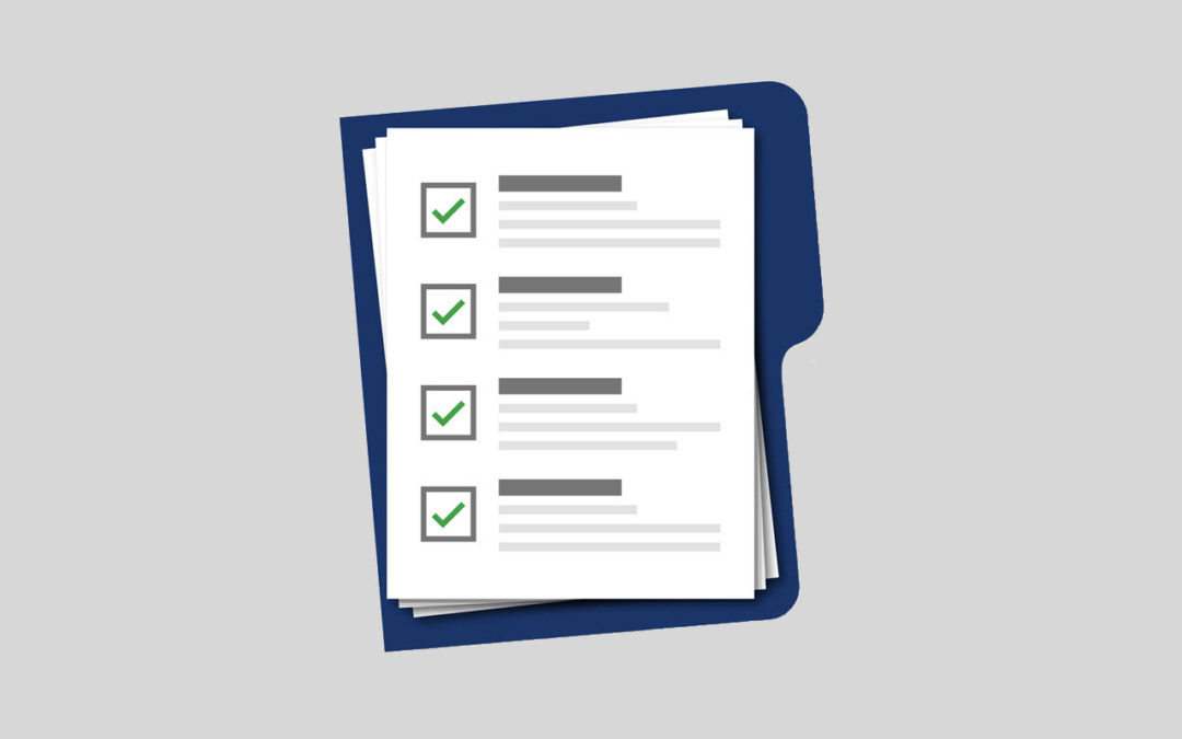 Don’t Rely on Your Memory – Use the Appointment Checklist